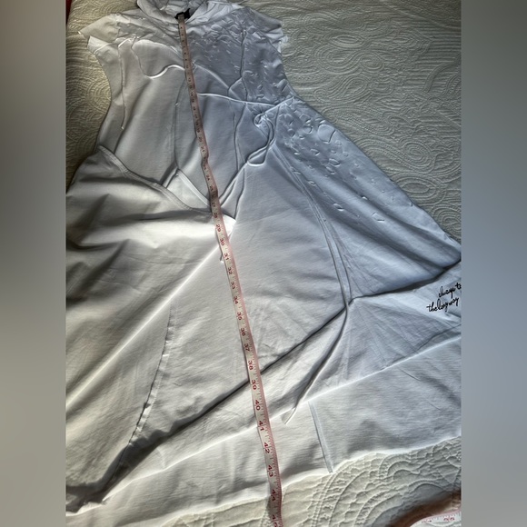 A White tunic dress-Boho Style. Size XS. - Picture 10 of 16